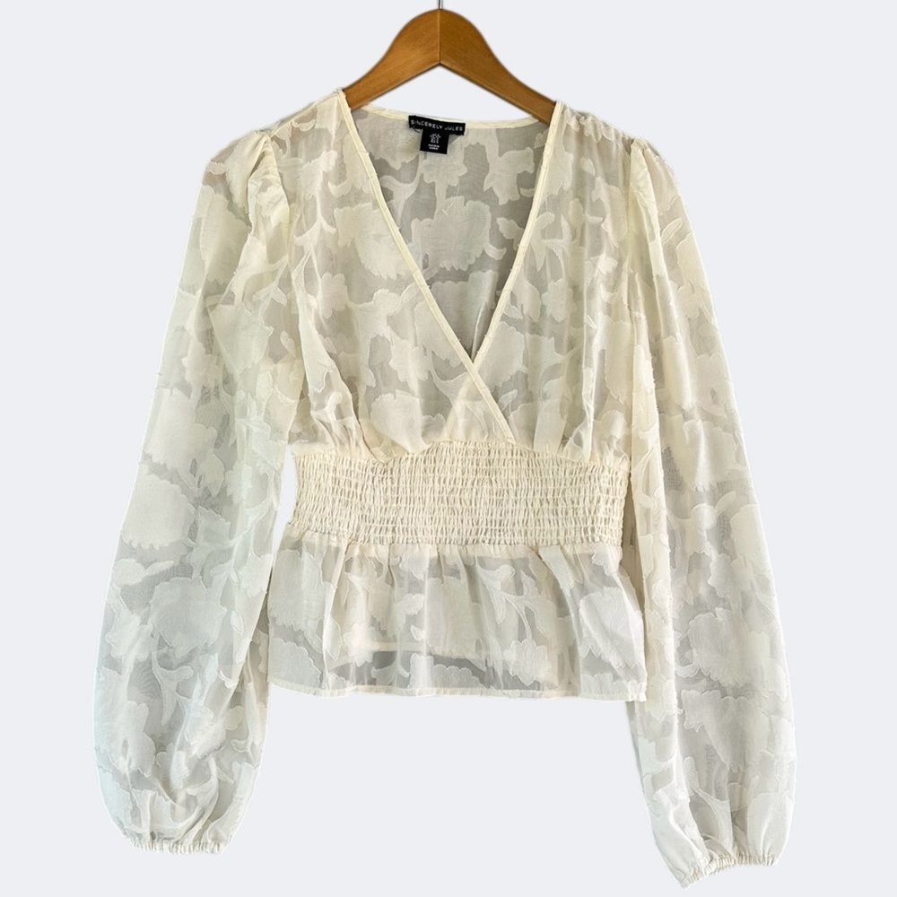 🎉5 for $45🎉 Sincerely Jules top blouse shirt size S